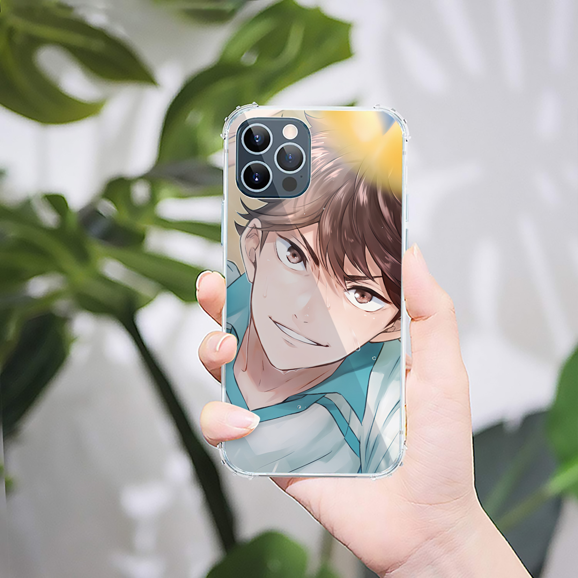 （画像用） ハイキュー!! Haikyu!! 【iPhone 12シリーズ対応】透明スマホケース（クリアソフトケース）